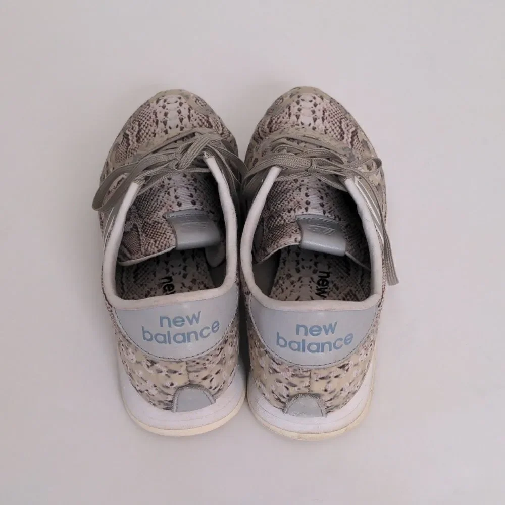 New Balance beige snake